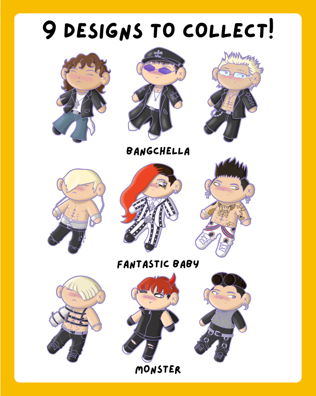 [PRE-ORDER] BIGBANG Blind Box Chibi Pin Collection VOL.1