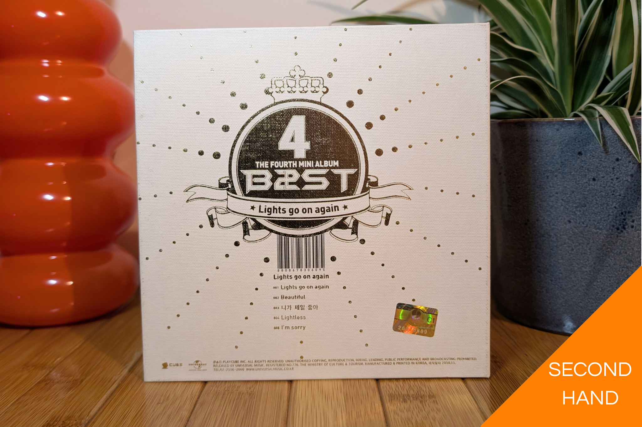 Beast - Lights Go On Again (4th Mini Album - CD)