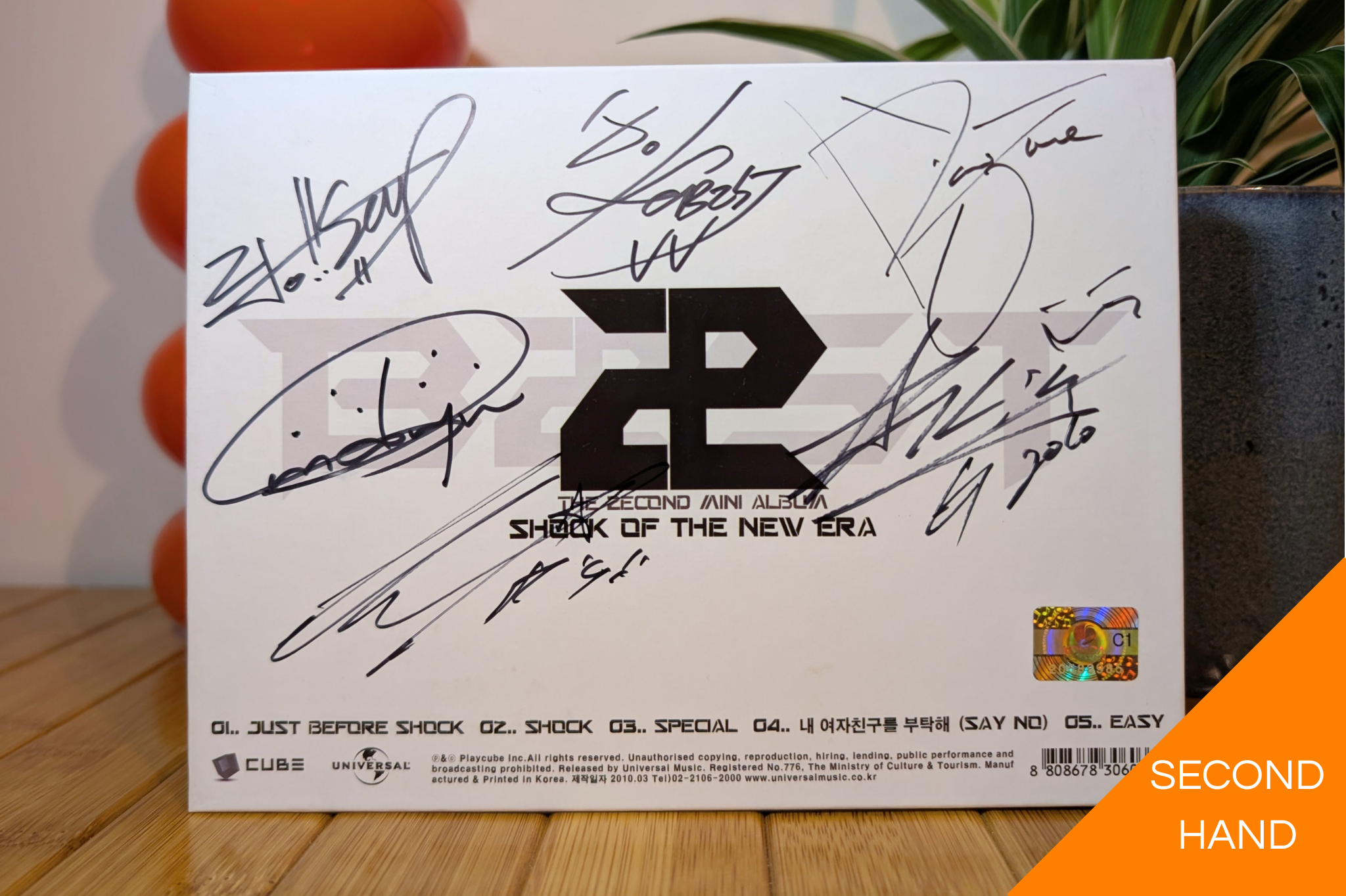 Beast - Shock of the New Era (2nd Mini Album - Signed CD)