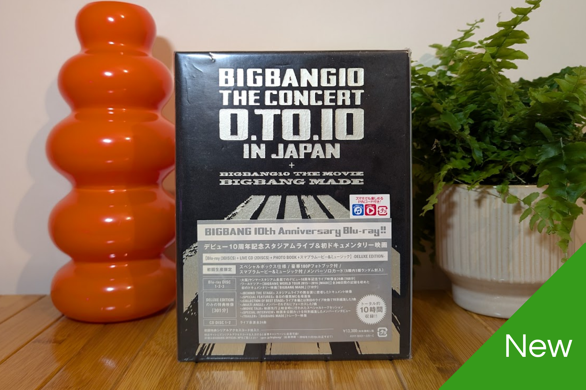 BigBang - 0.TO.10 In Japan (3Blu-Ray+2CD)