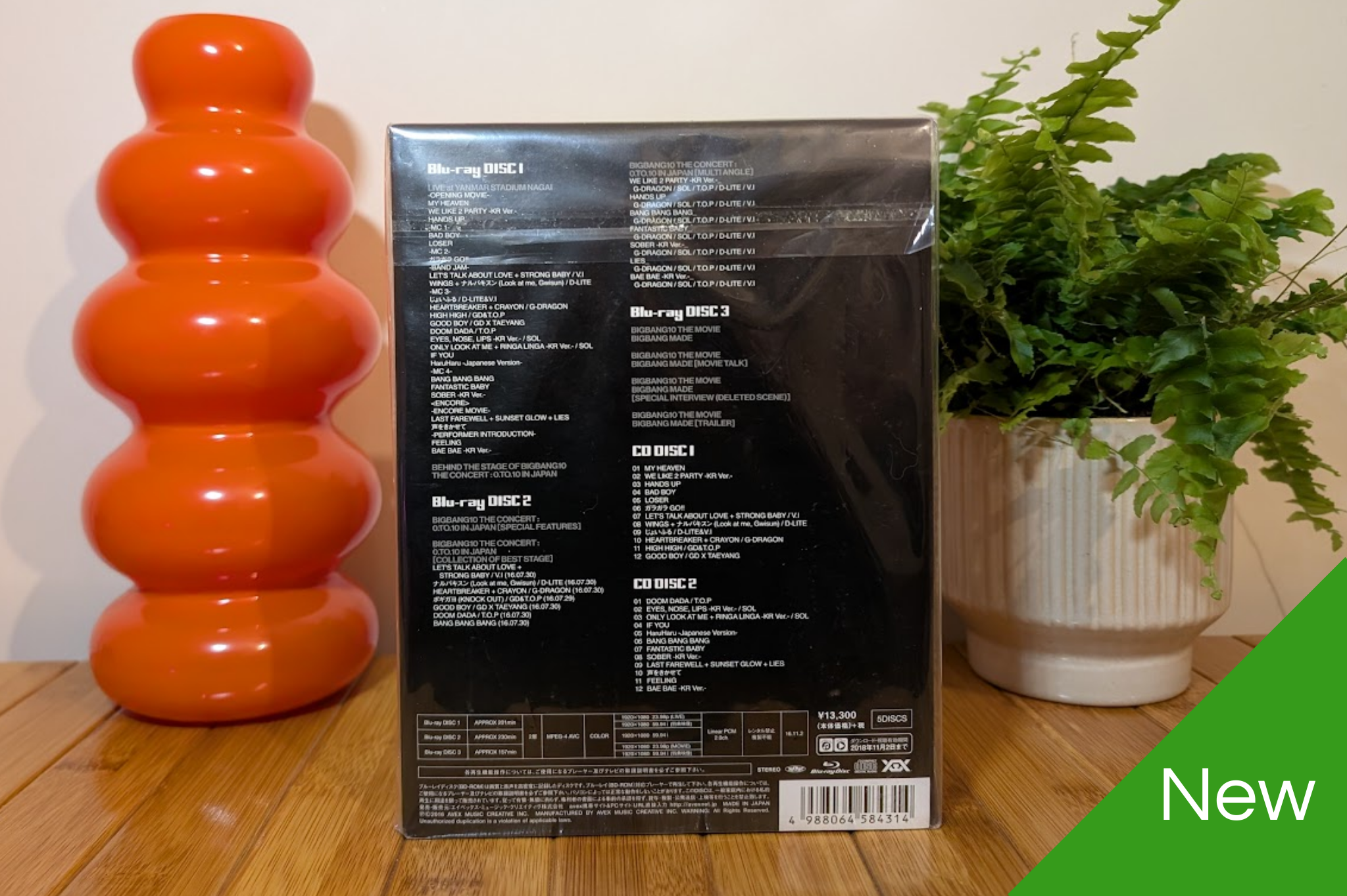 BigBang - 0.TO.10 In Japan (3Blu-Ray+2CD)