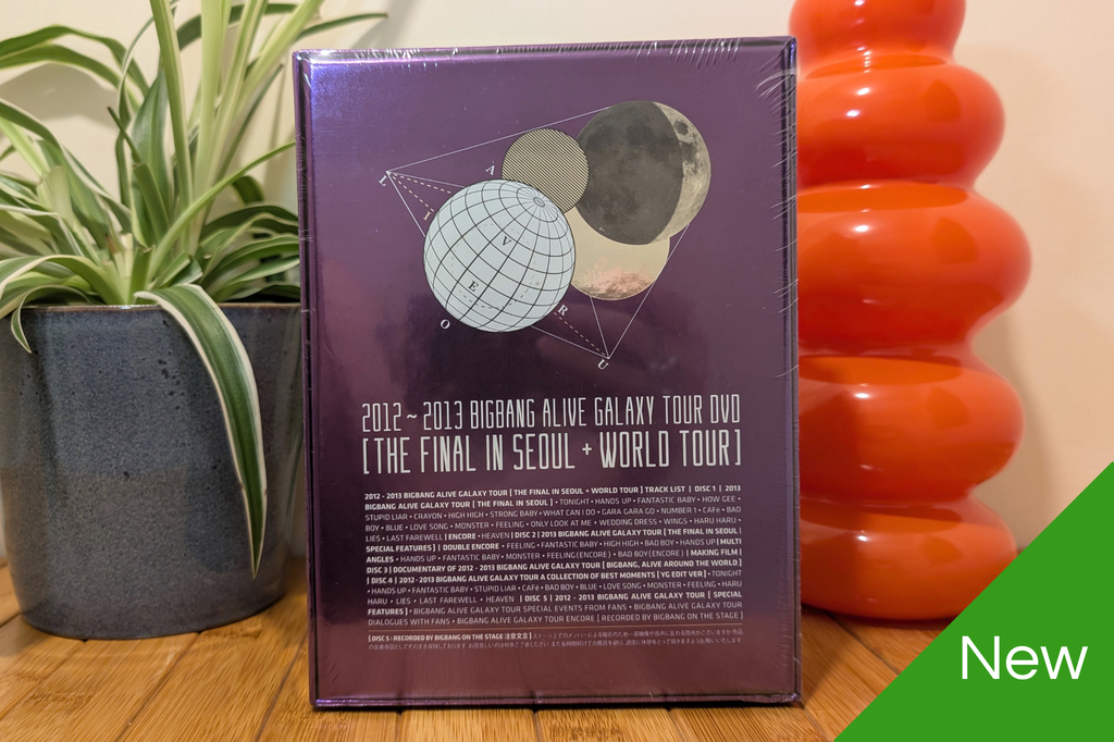 BigBang - 2012–2013 Alive Galaxy Tour DVD [The Final in Seoul + World Tour] 5 Disc Boxset