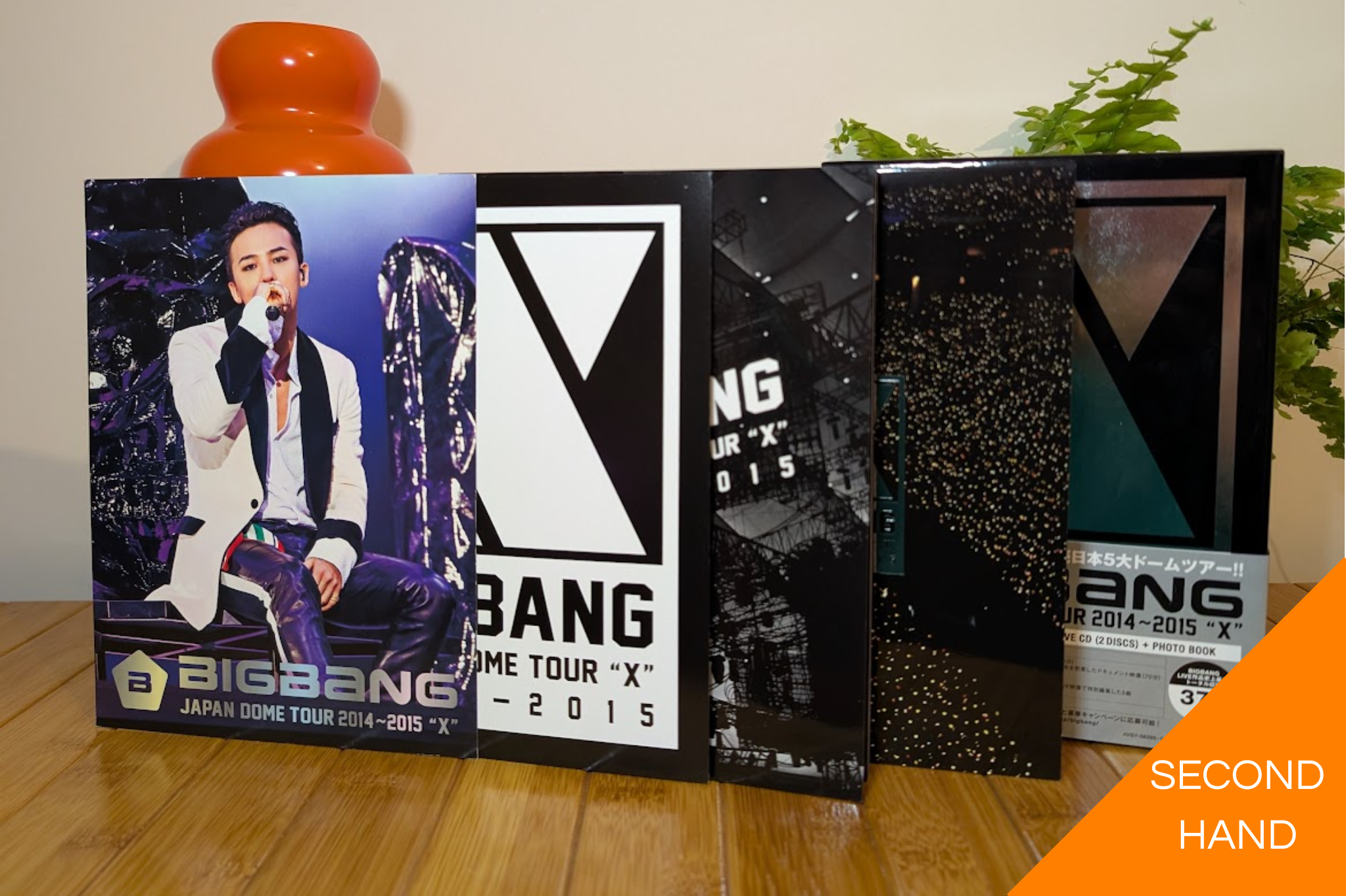 BigBang - Japan Dome Tour 2014-2015 Deluxe Edition Boxset (3DVD+2CD)
