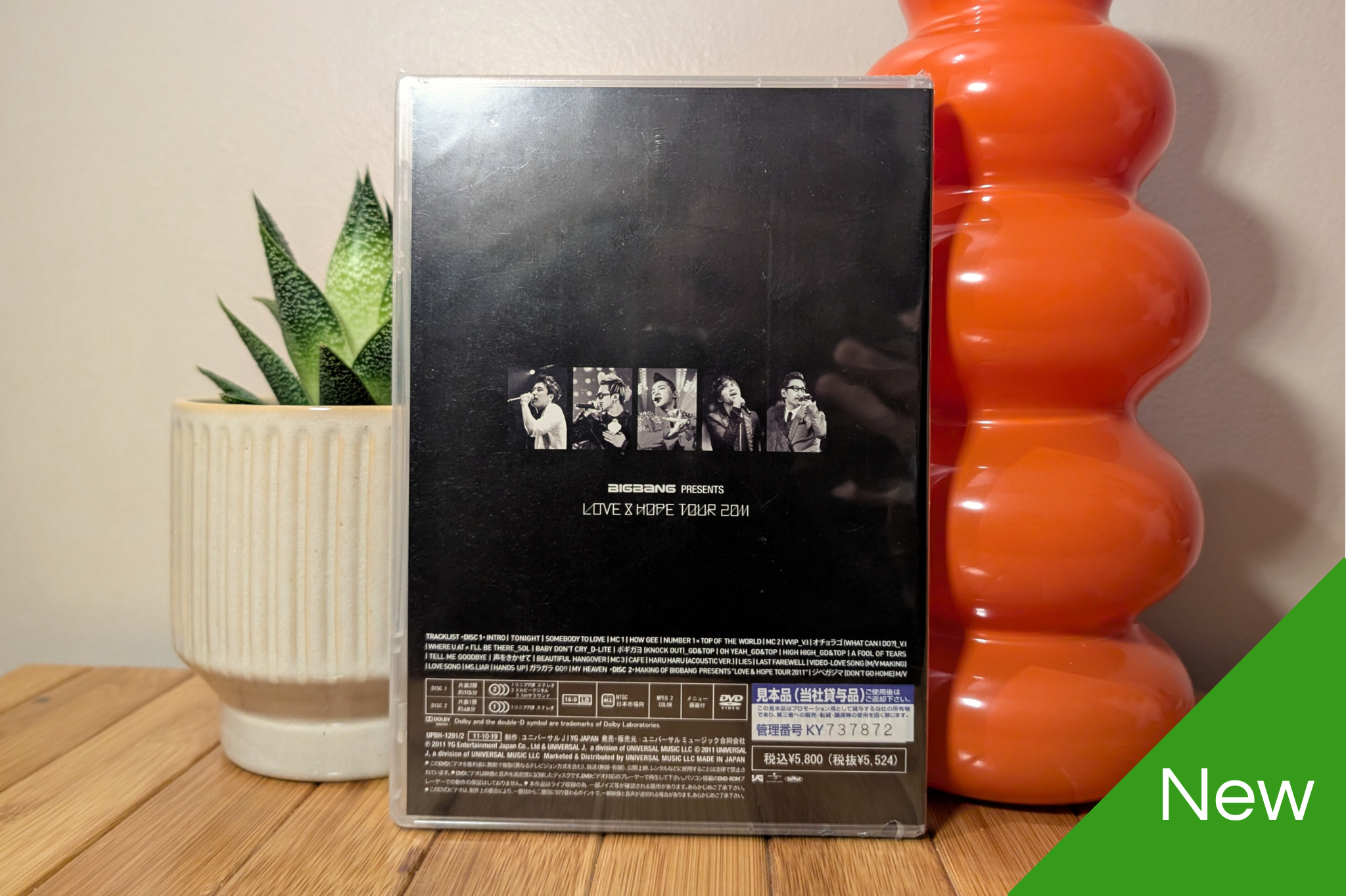 BigBang - Love & Hope Tour 2011 Live Concert + Making (DVD)