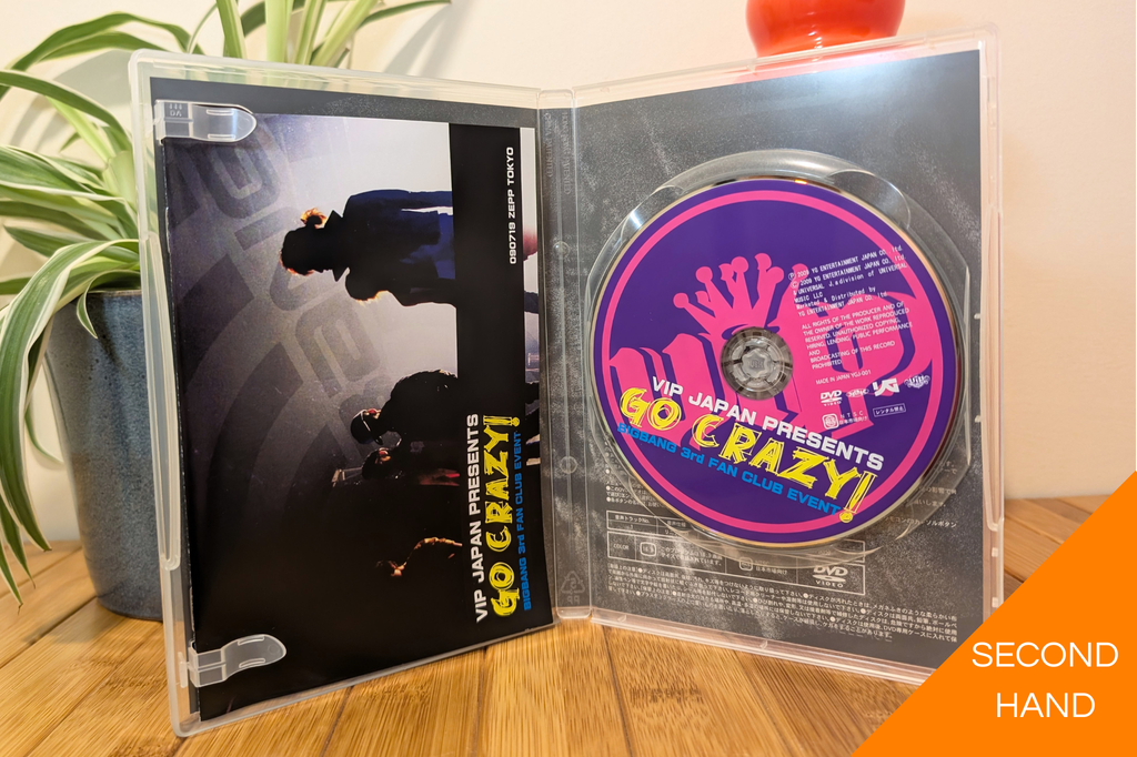 BigBang - VIP Japan Presents "Go Crazy!" 3rd Fan Club Event (DVD)