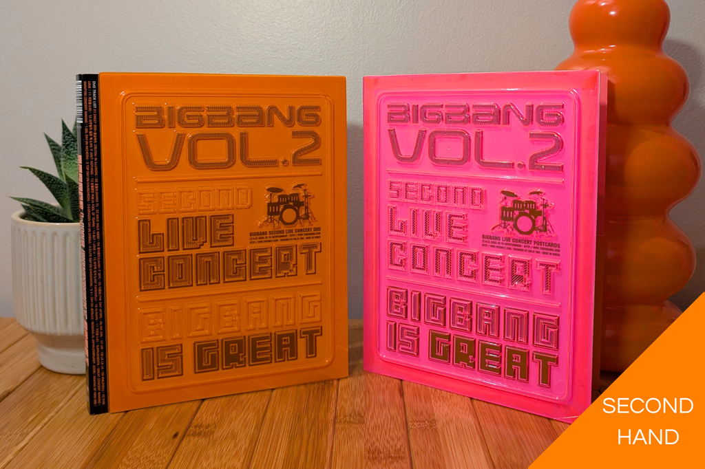 BigBang - Vol.2 Second Live Concert BigBang Is Great (DVD+Photobook+Postcard Book)