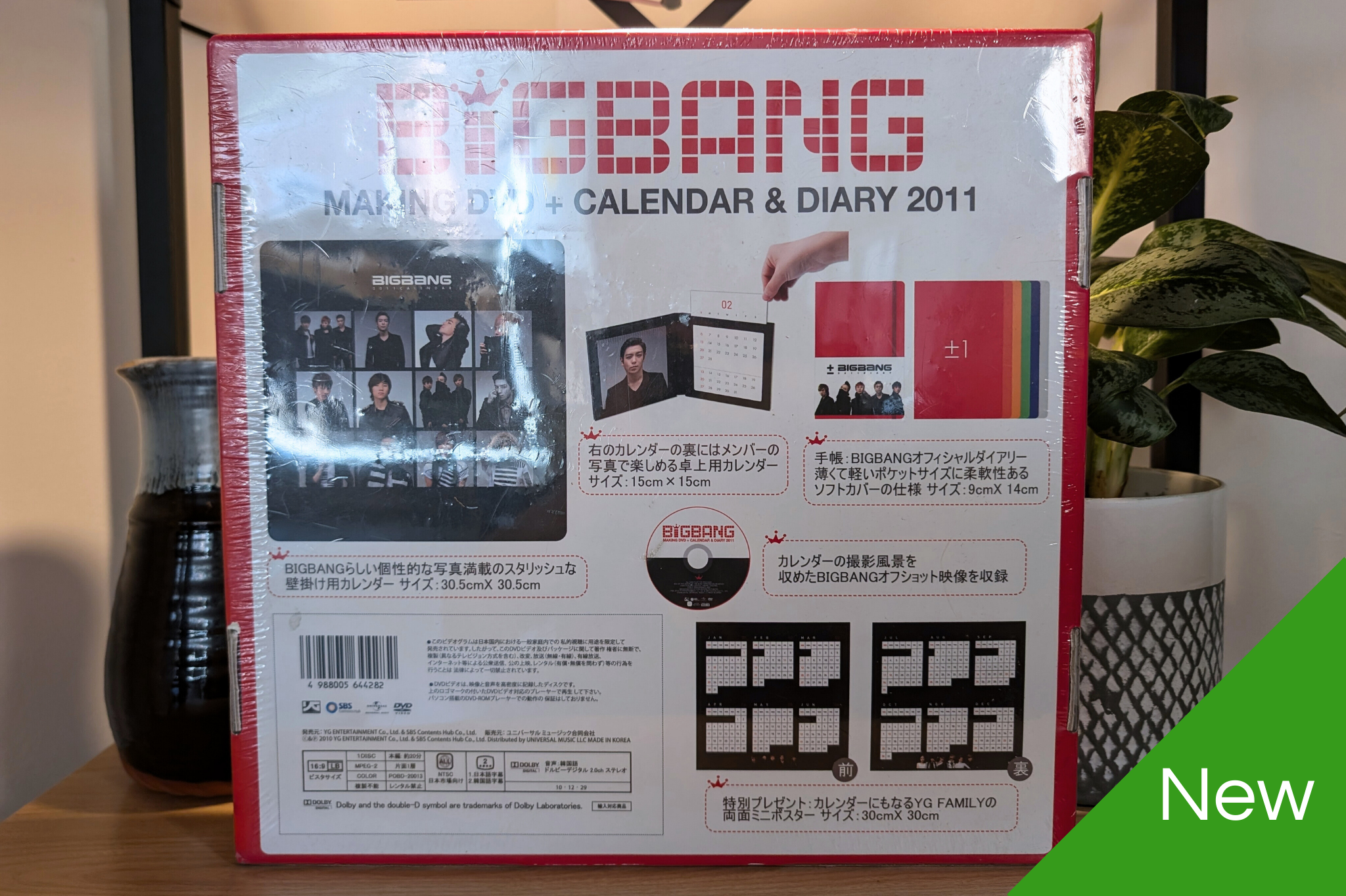 BigBang - YG Making of 2011 [DVD+Calendar+Diary]