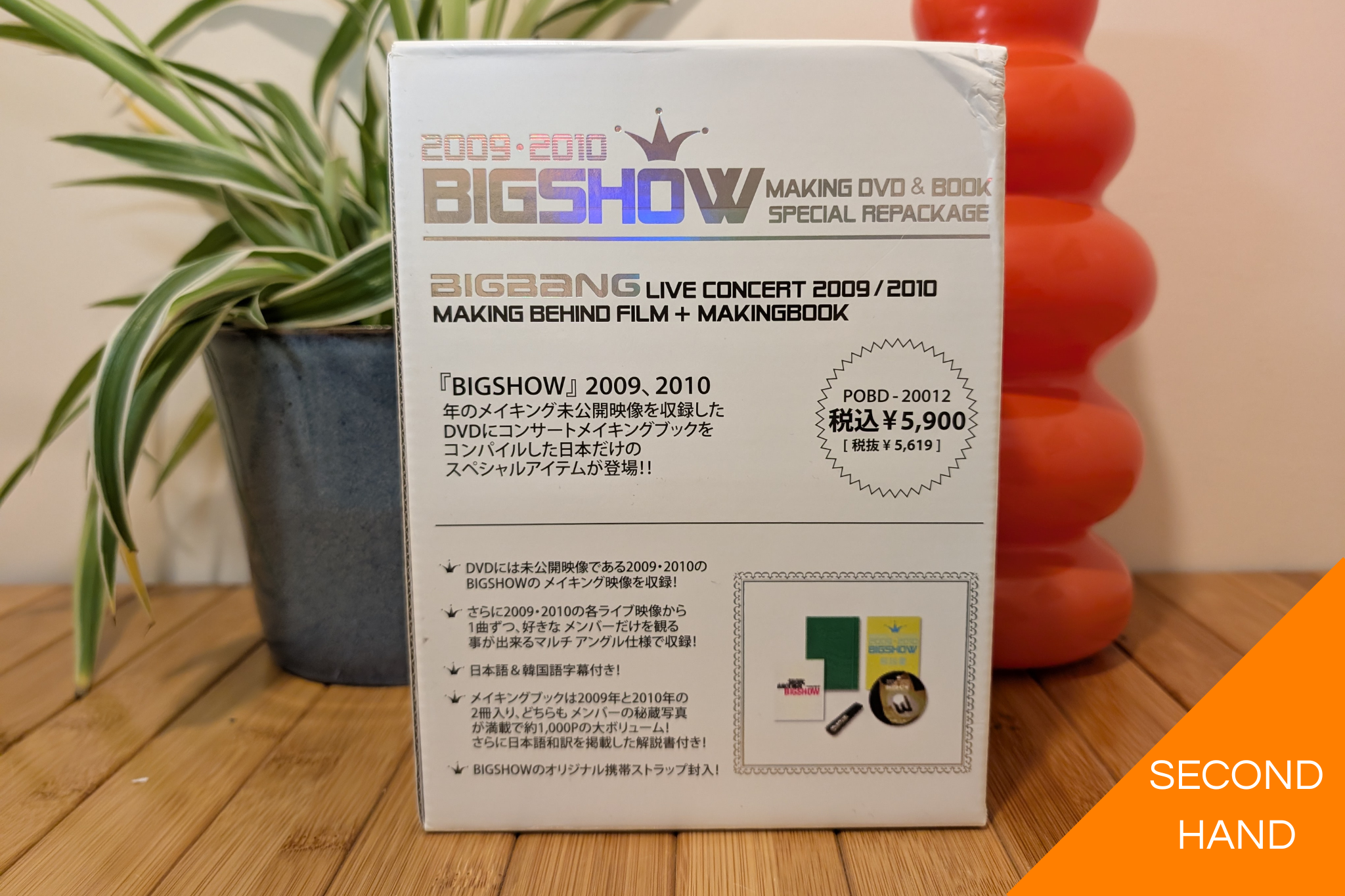 BigBang - 2009/2010 Bigshow Making DVD & Book Special Repackage