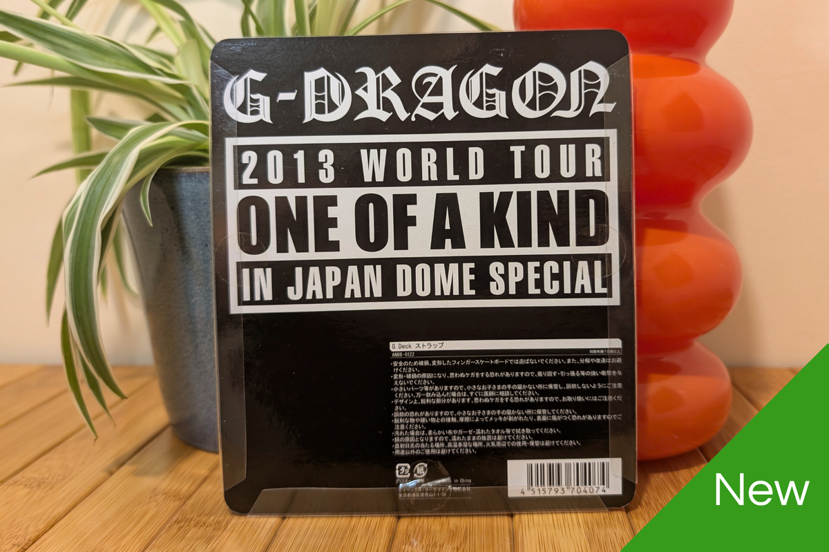 G-Dragon - G-Deck (One Of A Kind 2013 Japan Dome Tour Merch)