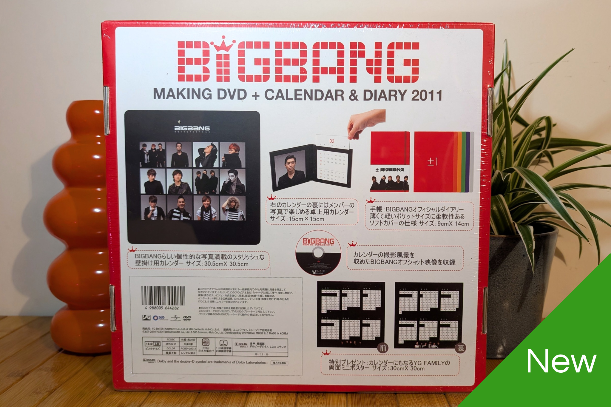BigBang - YG Making of 2011 [DVD+Calendar+Diary]