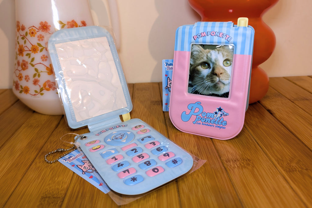 Pom Ponette PVC Flip Phone Photocard Holder