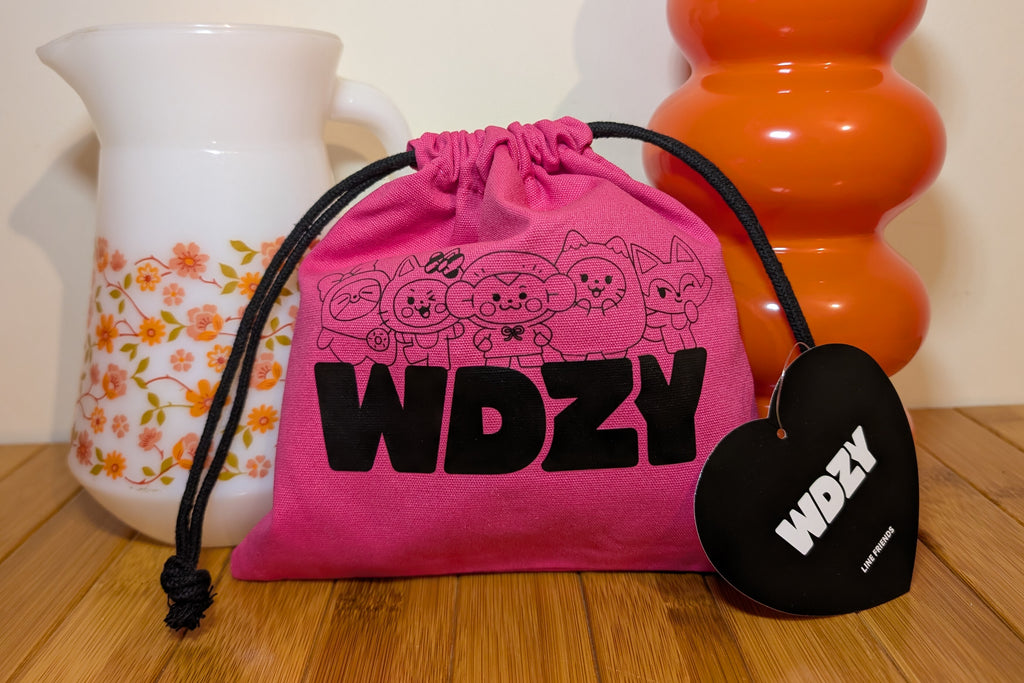 ITZY WDZY x Line Friends Mini Drawstring Bag