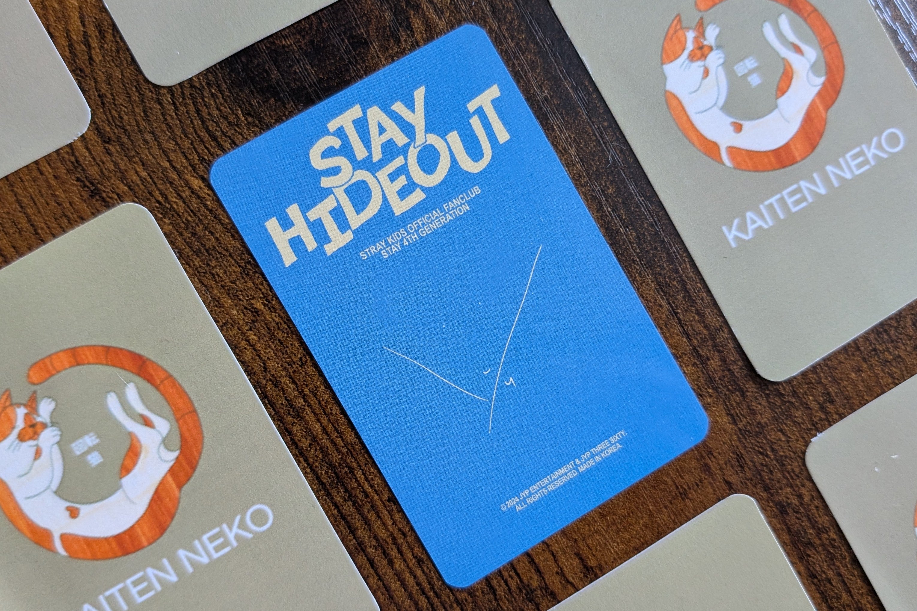 Stray Kids - 4th Generation Fanclub STAY HIDEOUT Photocard Changbin
