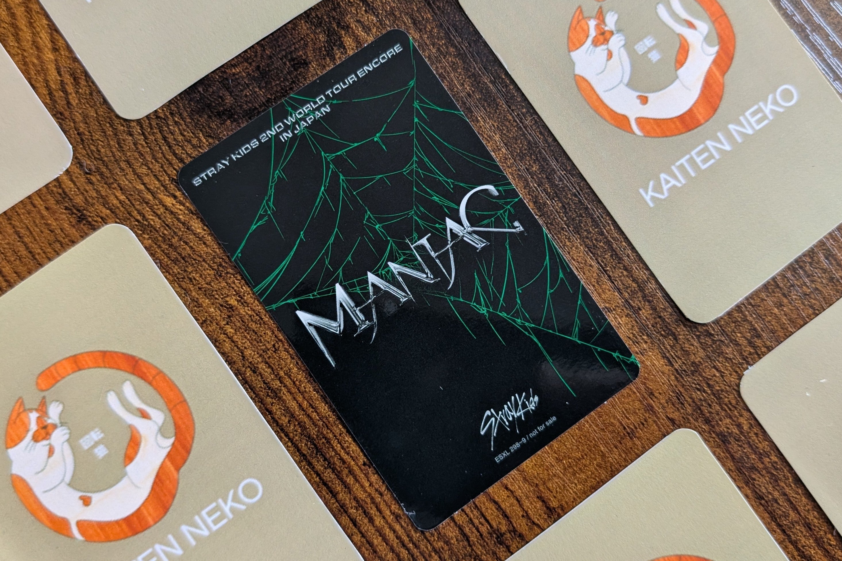 Stray Kids - Maniac Encore In Japan DVD Photocard Changbin