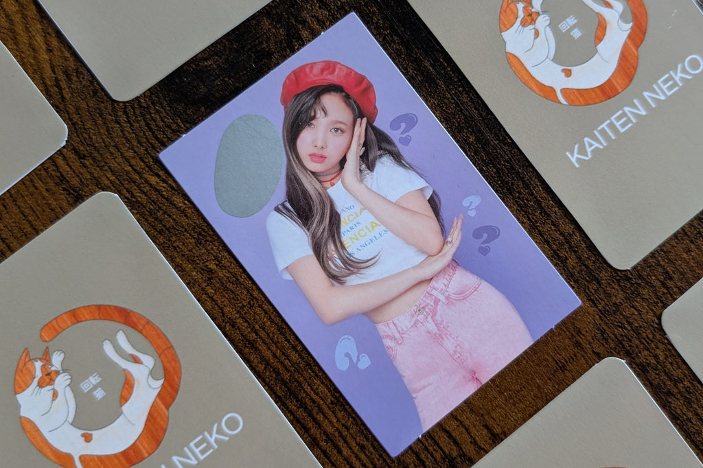 Twice - What Is Love? Scratch Off Photocard Nayeon