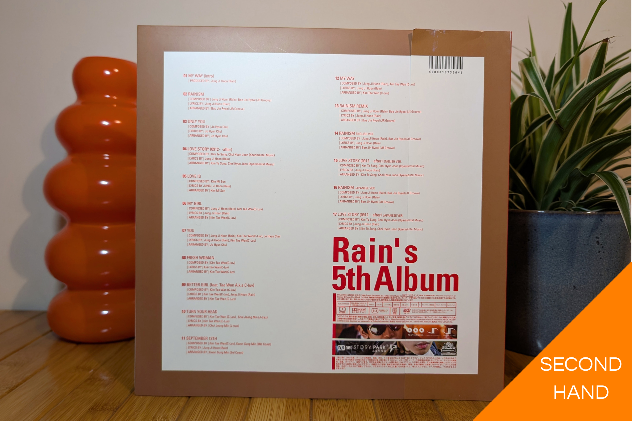 Rain - Rainism (CD+DVD+Photobook)