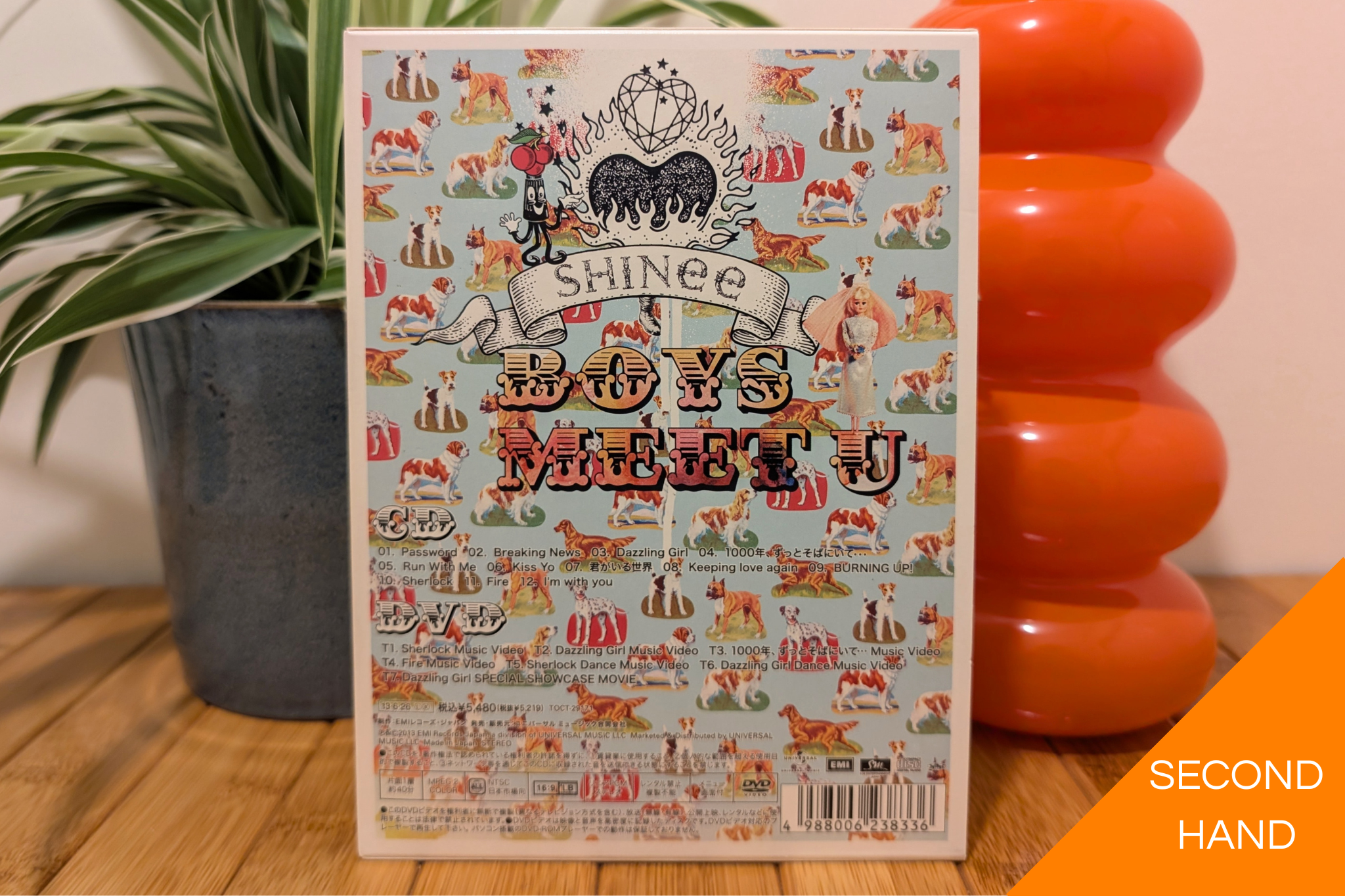 SHINee - Boys Meet U (Limited Edition CD+DVD)