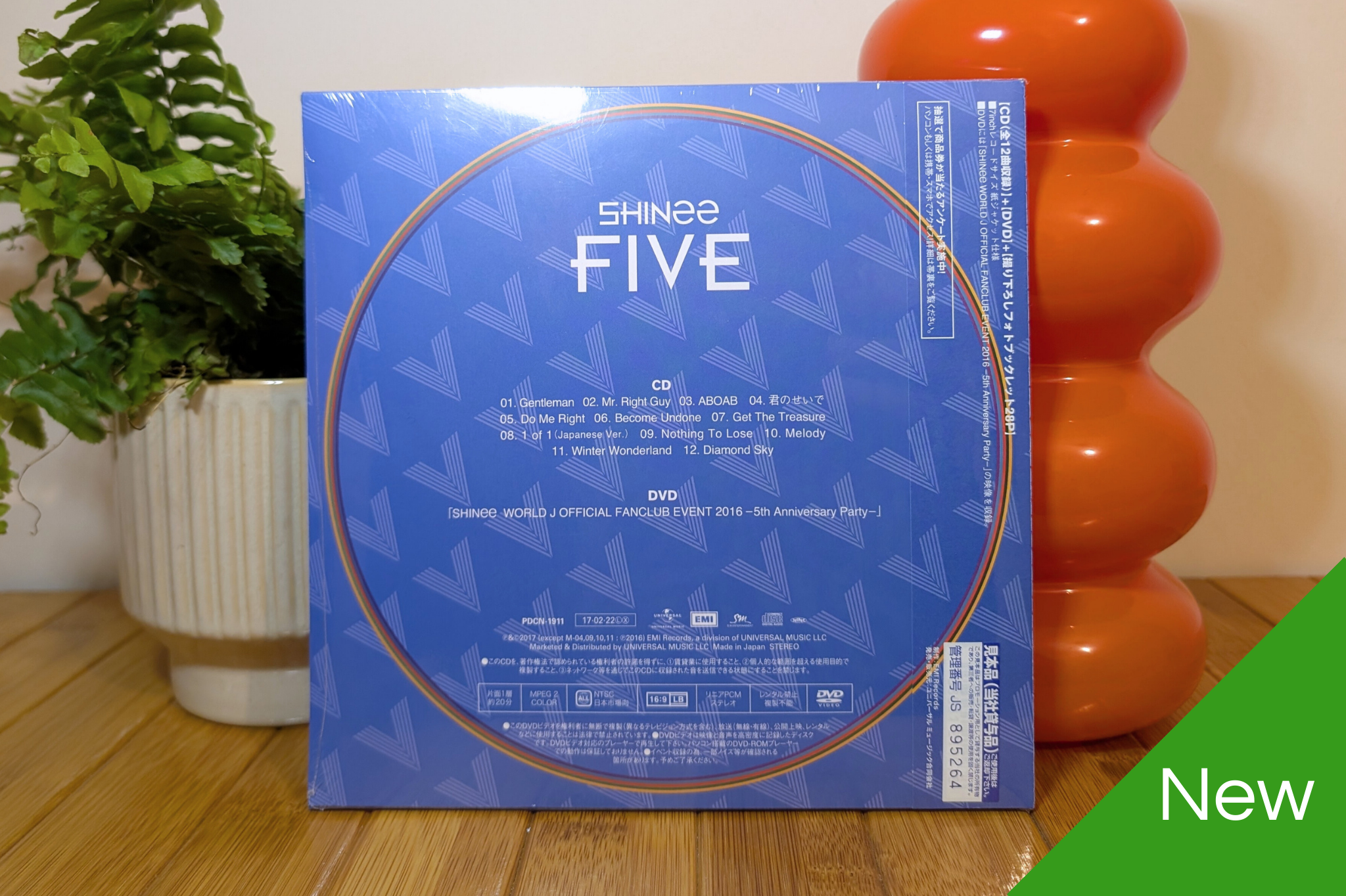 SHINee - Five (Fanclub - CD+DVD)