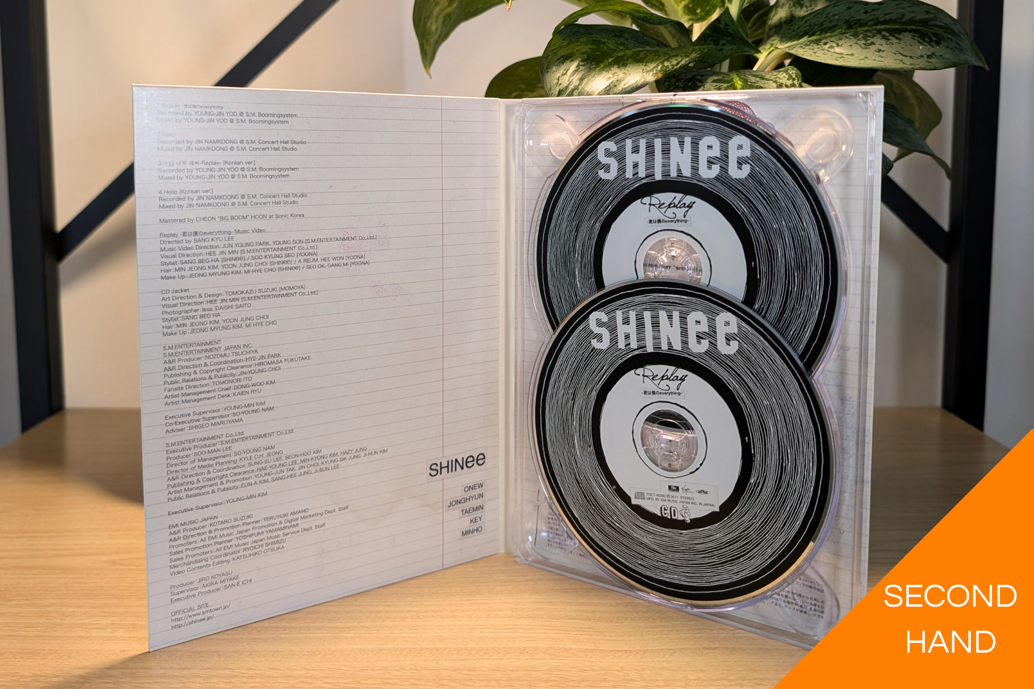 SHINee - Replay+You are my everything (Japanese Debut Premium Edition) [CD+DVD]