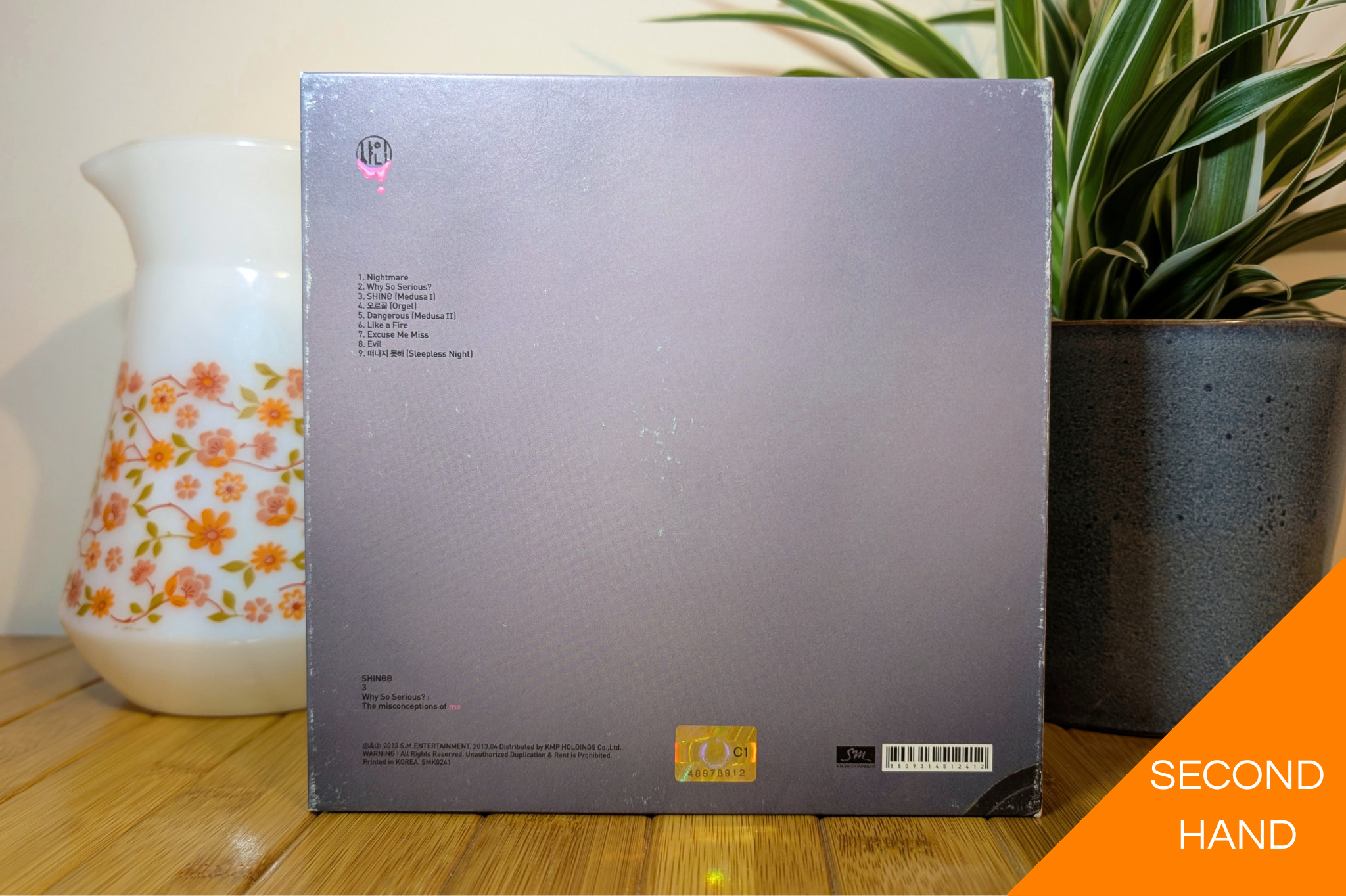 SHINee - Why So Serious?: The Misconceptions of Me (CD+Photocard)