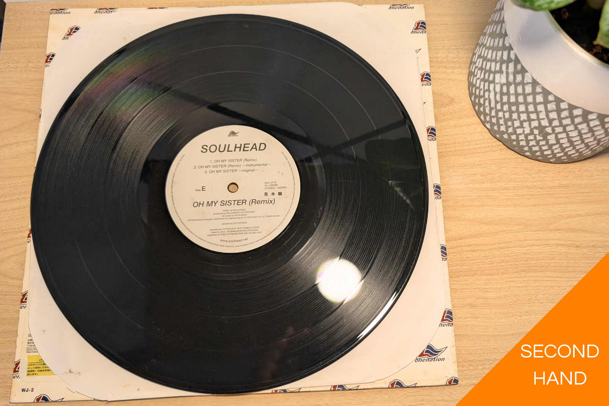 Soulhead - Oh My Sister/I'm Just Going Down [12"]