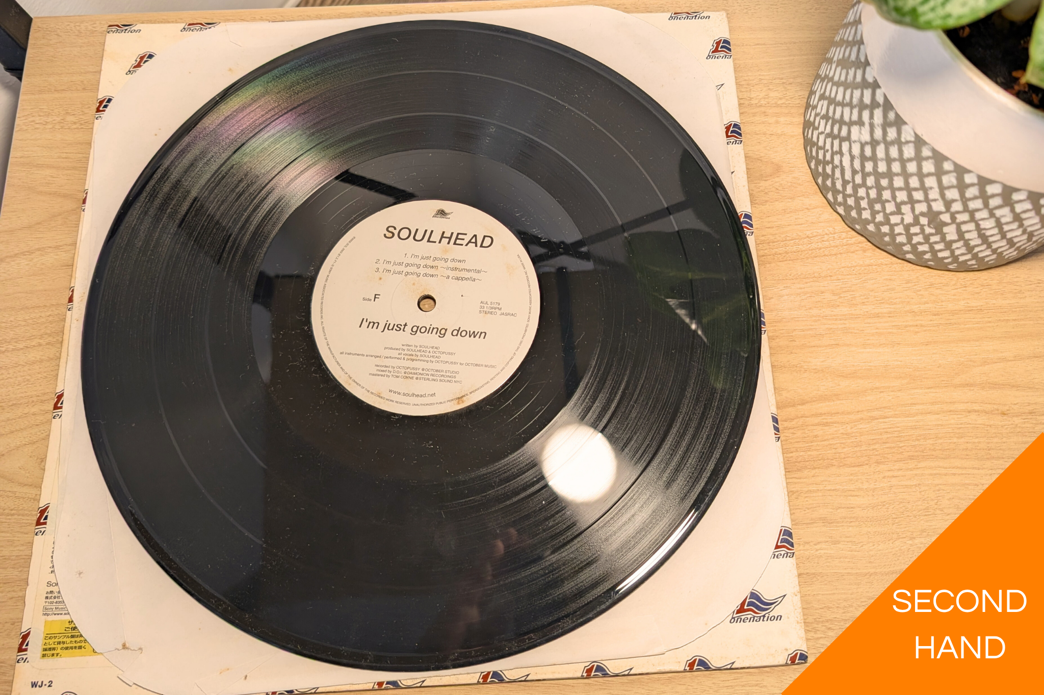 Soulhead - Oh My Sister/I'm Just Going Down [12"]