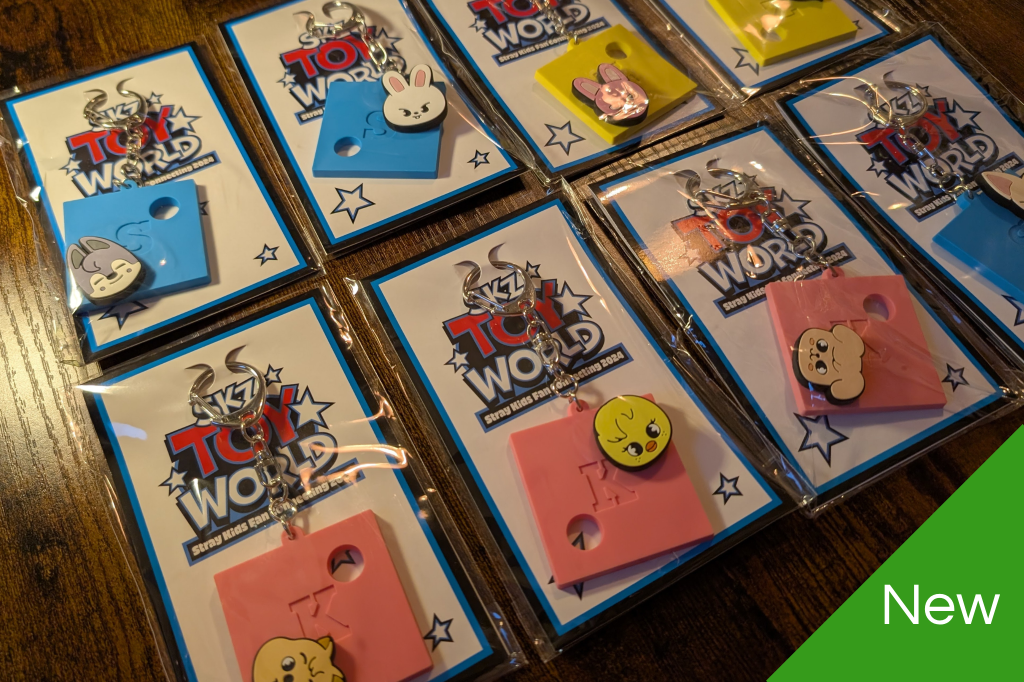 Stray Kids - Skzoo Toy World Keychain (Fan Connecting 2024)