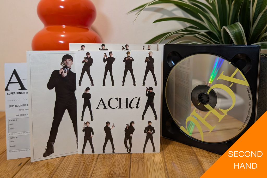 Super Junior - A-CHa (Mr.Simple Repackaged CD)