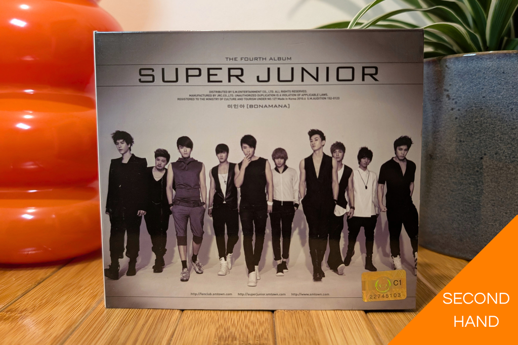 Super Junior - Bonamana (4th Album CD - Repackage)