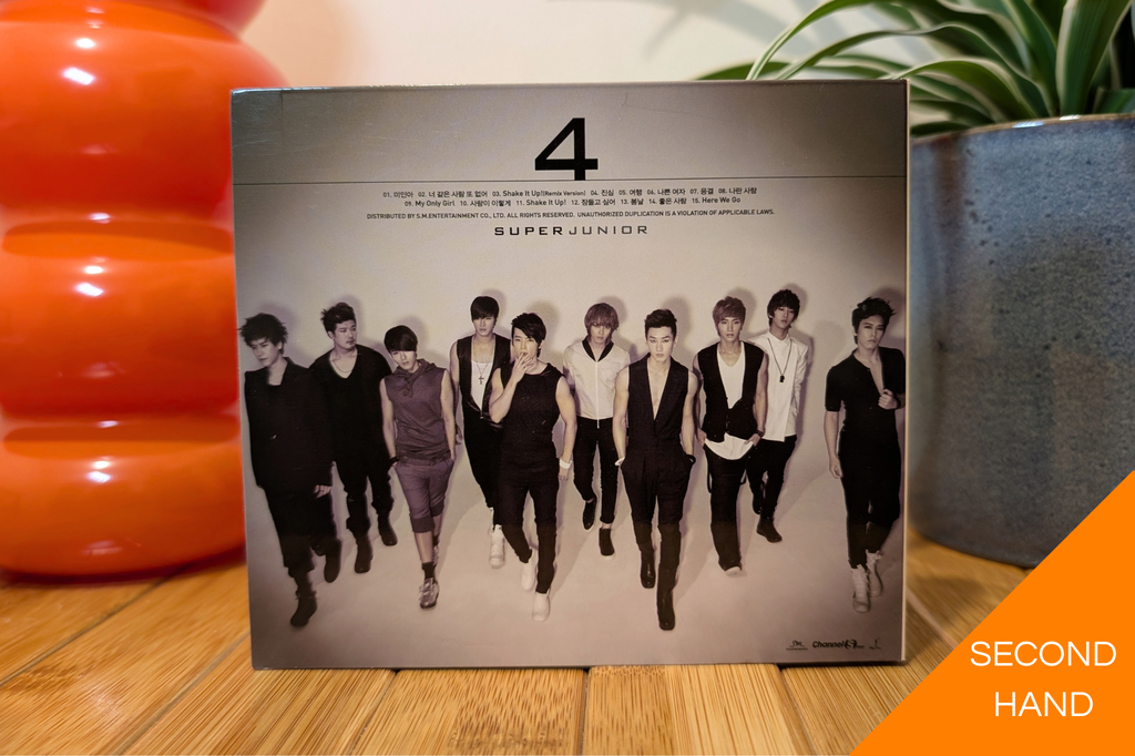 Super Junior - Bonamana (4th Album CD - Repackage)