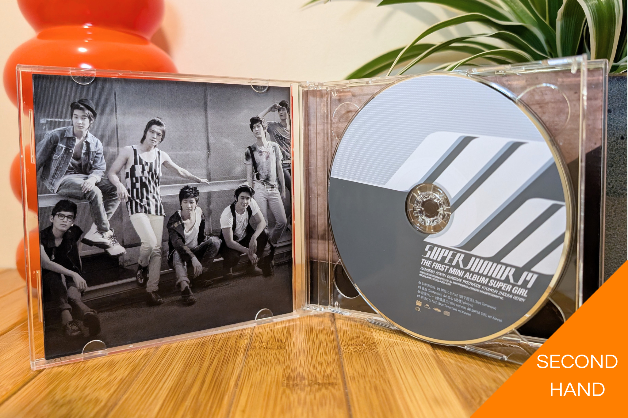 Super Junior-M - Super Girl (1st Mini Album - Japanese CD+DVD)