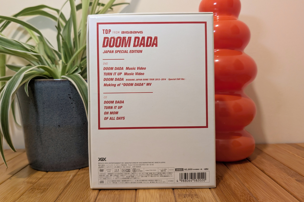 T.O.P - DOOM DADA (Japan Special Edition) [CD+DVD]