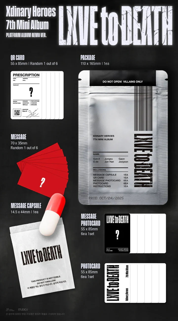 Xdinary Heroes - LXVE to DEATH (Platform ver.)