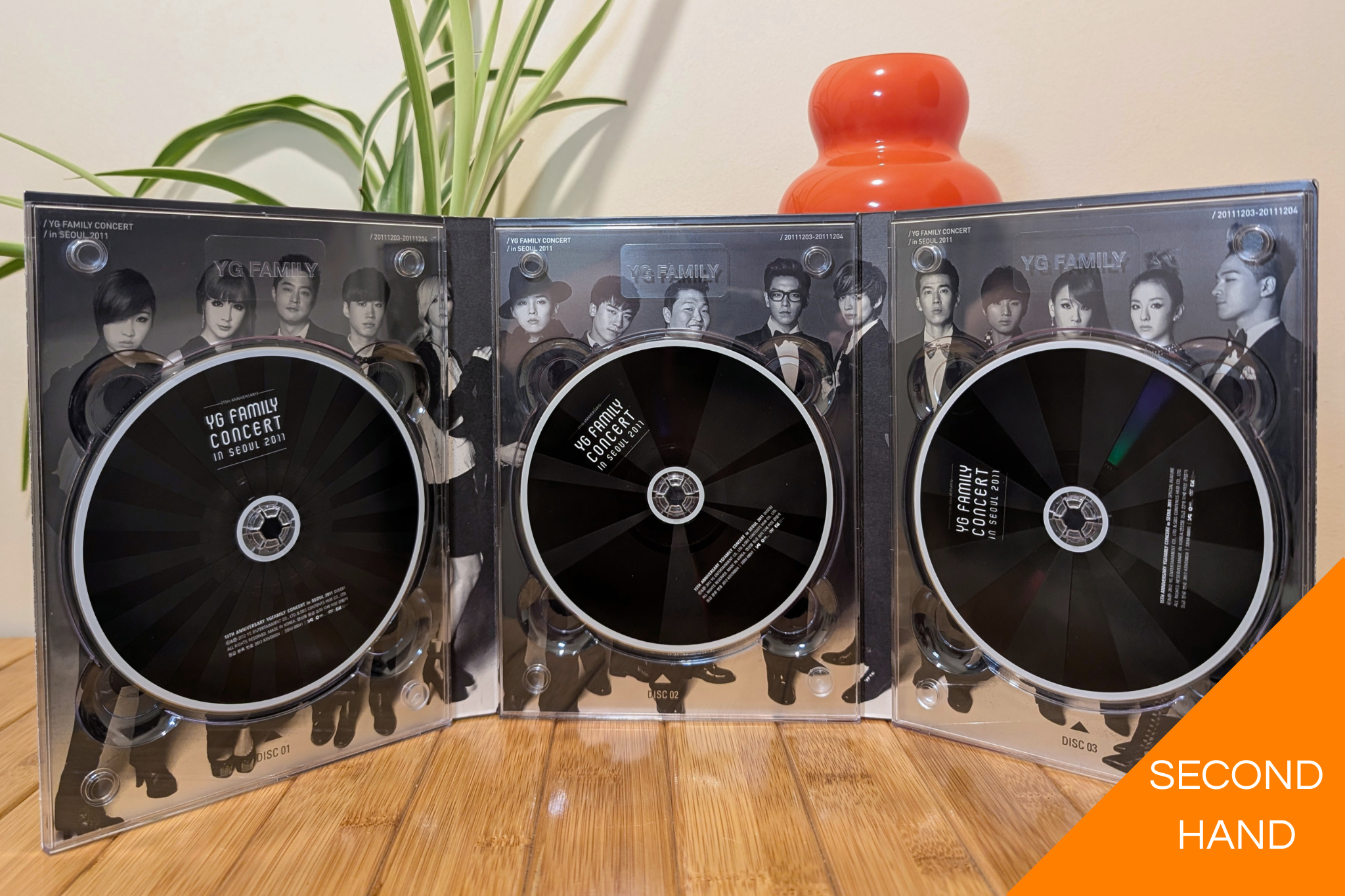 YG Family Concert Live 15th Anniversary 2011 (DVD - Korean Edition)