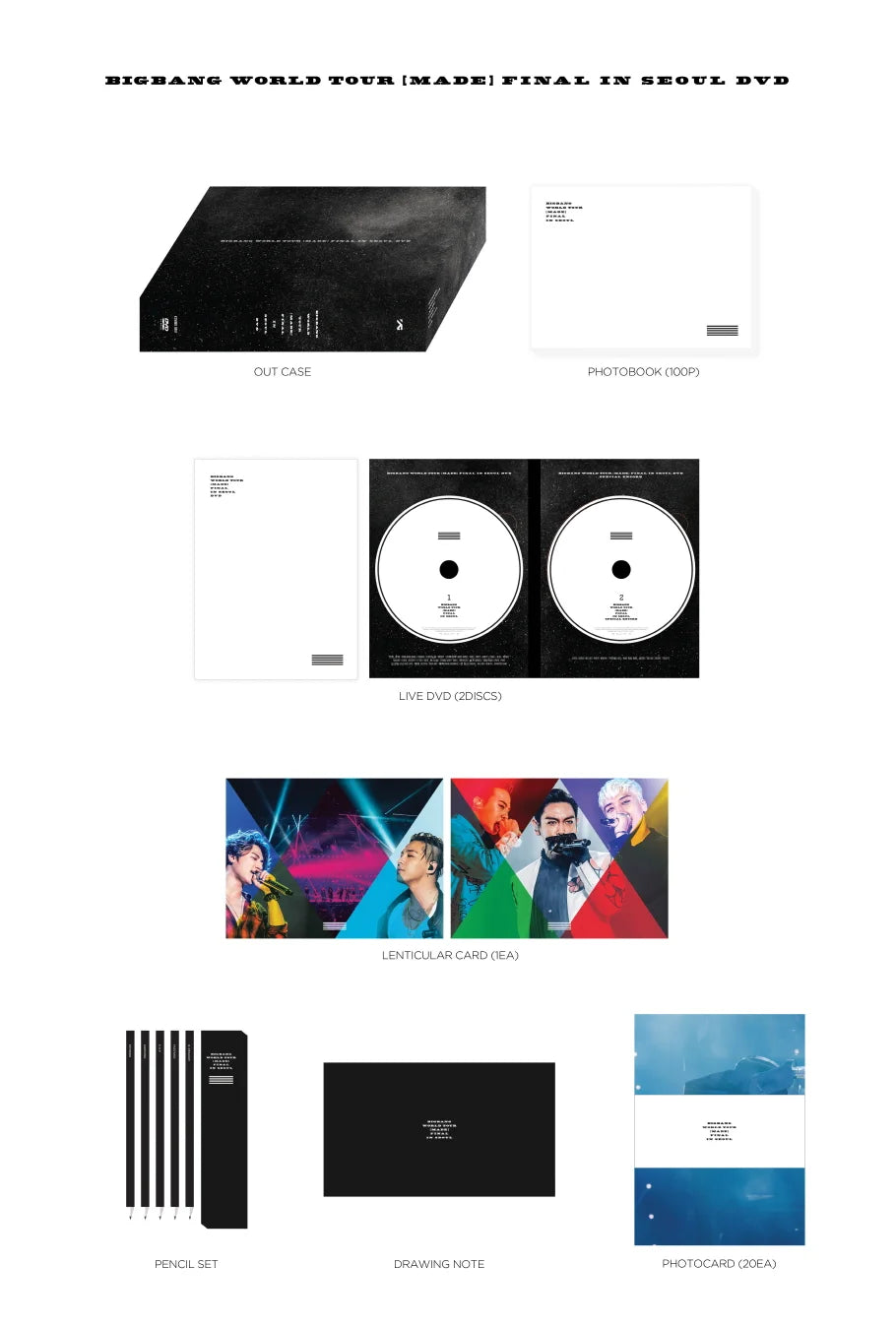 BigBang - [MADE] World Tour Final in Seoul (Deluxe DVD Boxset+Goods)