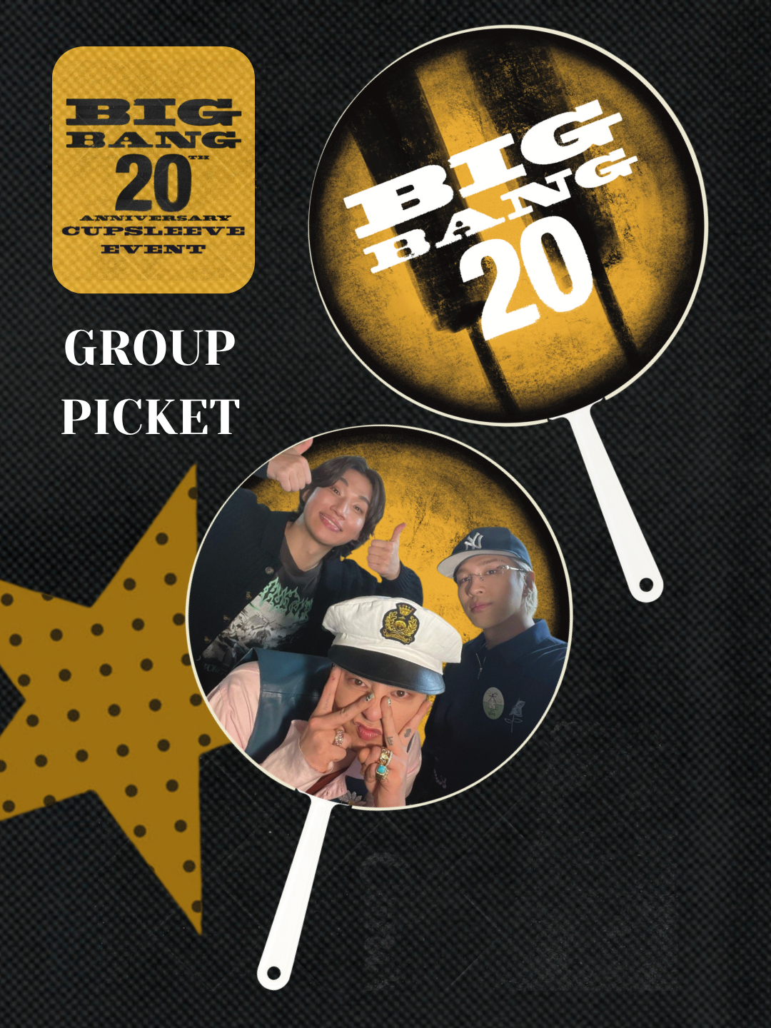BigBang Fan-Made Picket Hand Fan